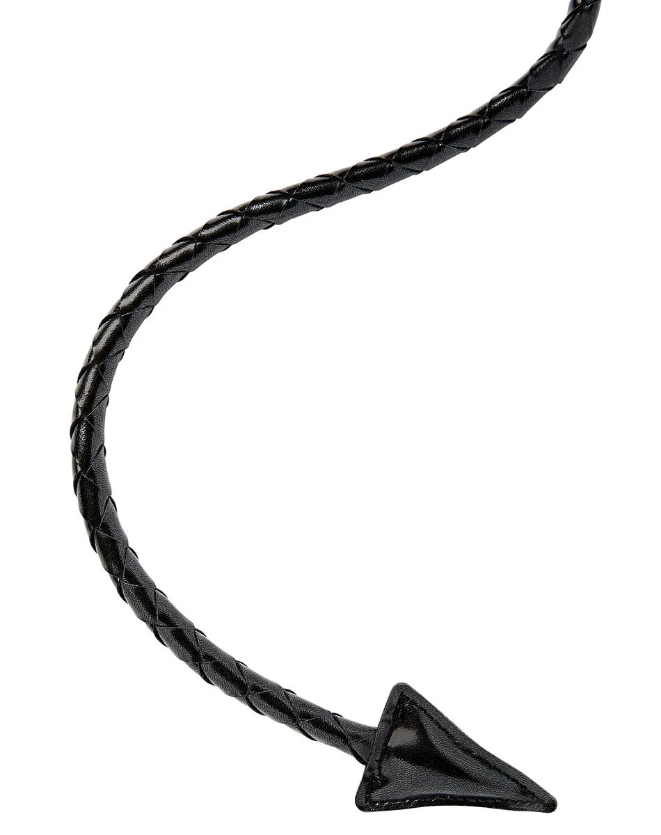 Spirit Halloween Devil Black Tail Whip 4 Spirit Halloween Devil Black Tail Whip - Image 2