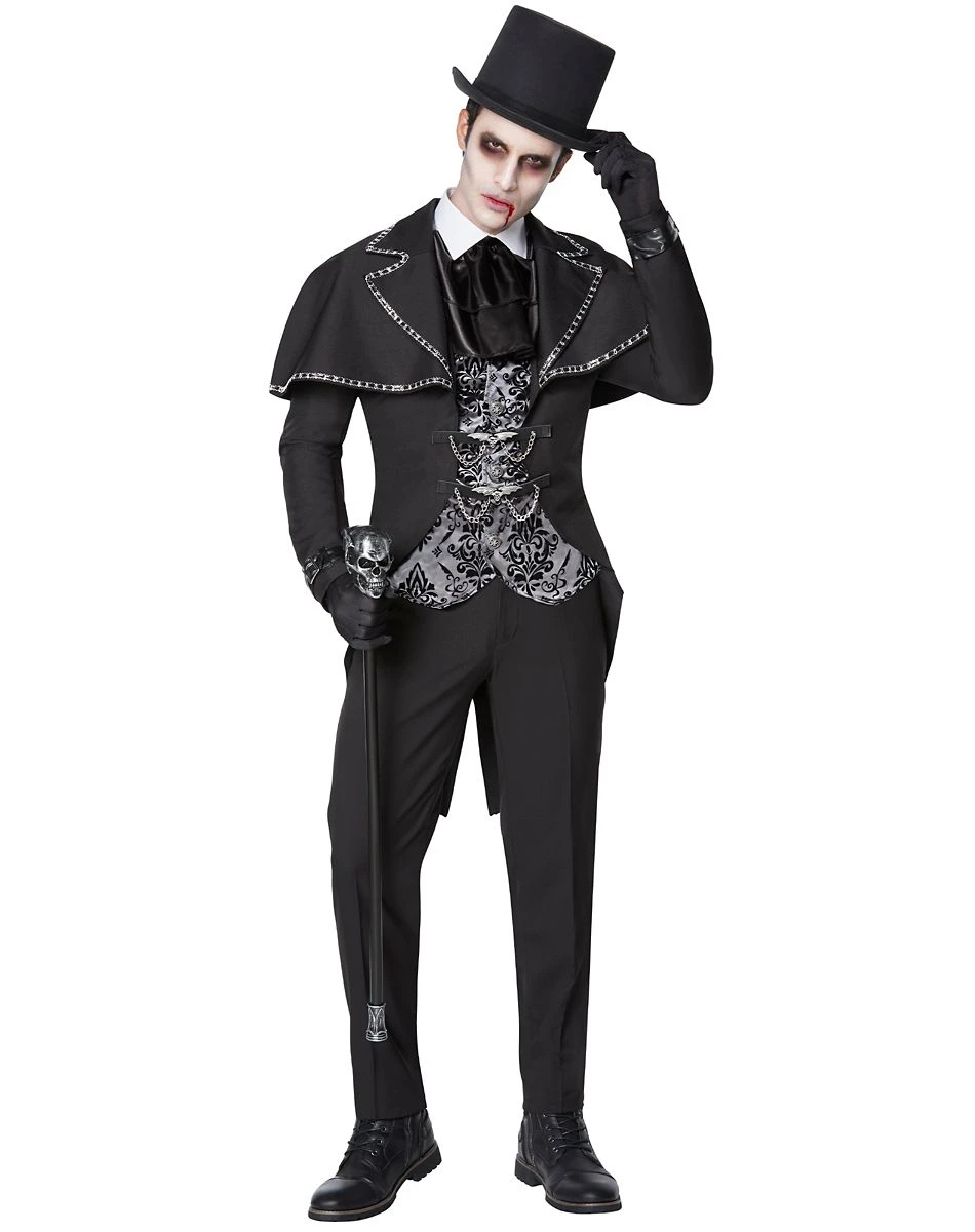 Spirit Halloween Adult Midnight Vampire Costume 3 Spirit Halloween Adult Midnight Vampire Costume