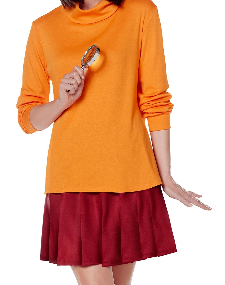 Spirit Halloween Adult Velma Costume - Scooby-Doo 5 Spirit Halloween Adult Velma Costume - Scooby-Doo - Image 3