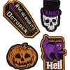 Spirit Halloween Halloween Patch Set - 4 Pack 2 Spirit Halloween Halloween Patch Set - 4 Pack -HALLOWEEN COSTUMES Sales 01538750 a