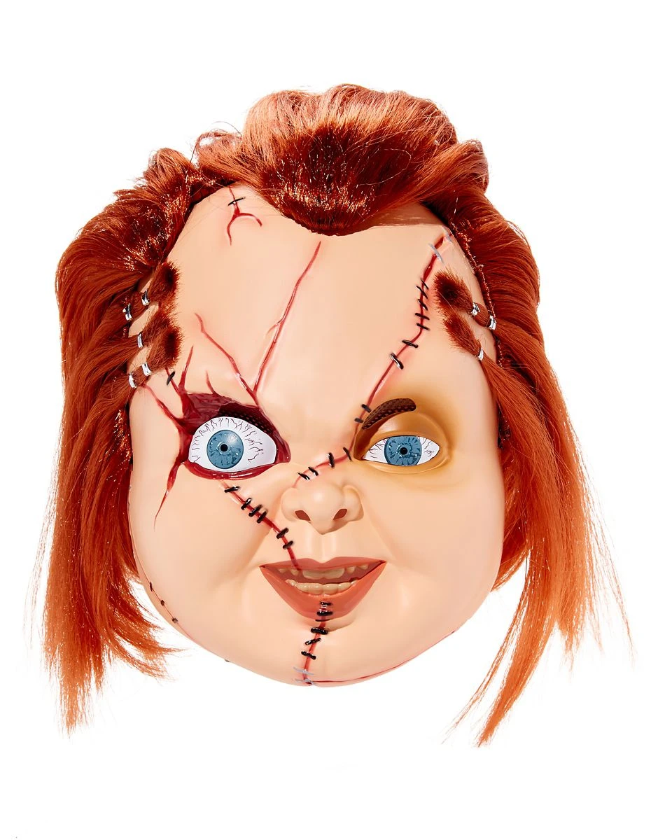 Spirit Halloween Kids Chucky Full Mask 3 Spirit Halloween Kids Chucky Full Mask
