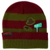 Spirit Halloween Freddy Beanie - A Nightmare on Elm Street -HALLOWEEN COSTUMES Sales 01540665 a