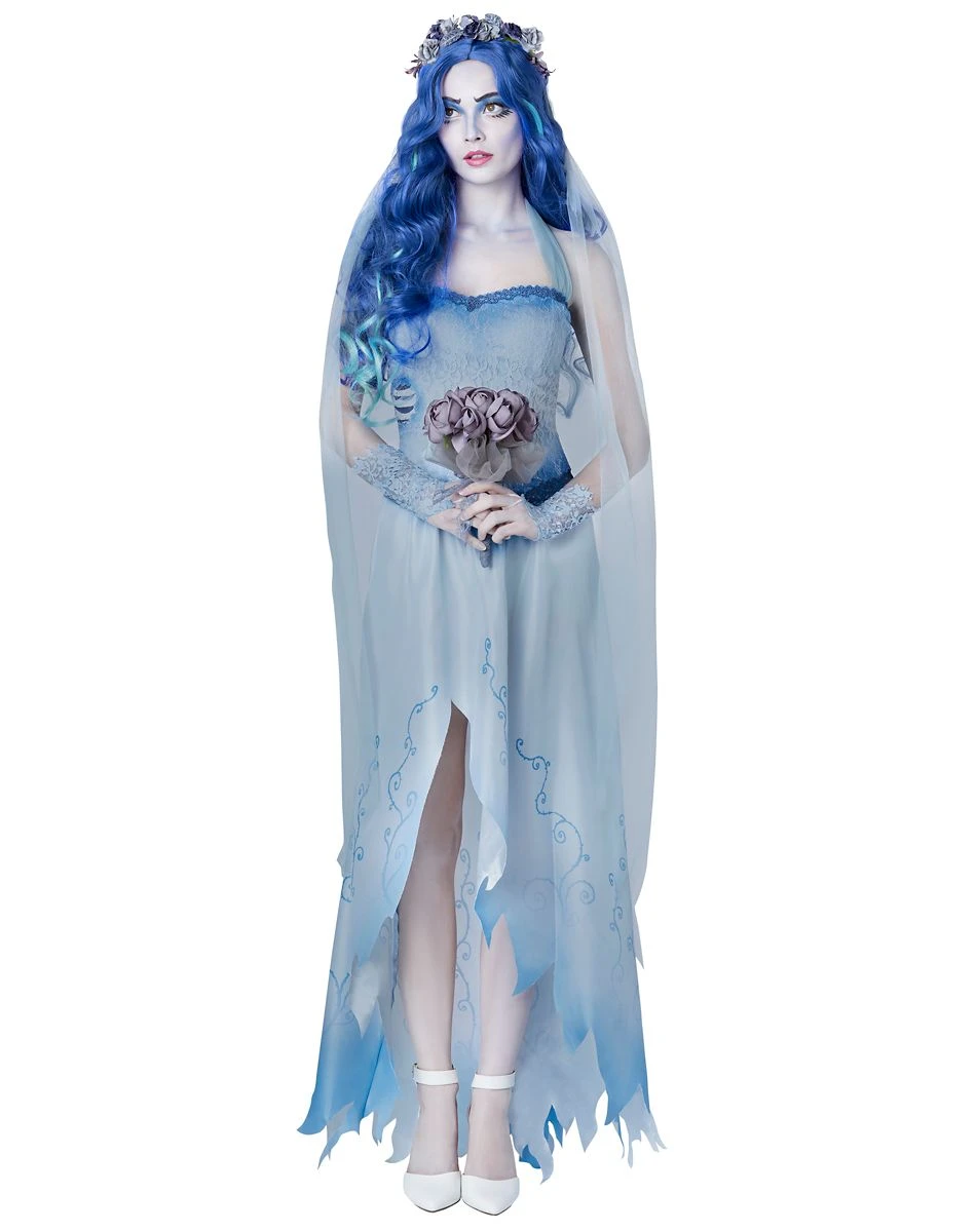 Spirit Halloween Adult Emily Costume - Corpse Bride 3 Spirit Halloween Adult Emily Costume - Corpse Bride
