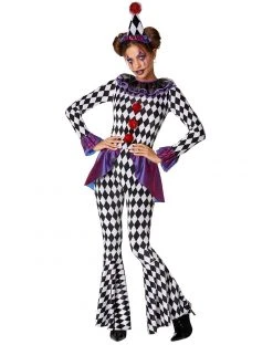 Spirit Halloween Adult Carnival Clown Costume