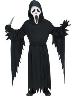 Spirit Halloween Kids Light-Up Ghost Face (R) Costume