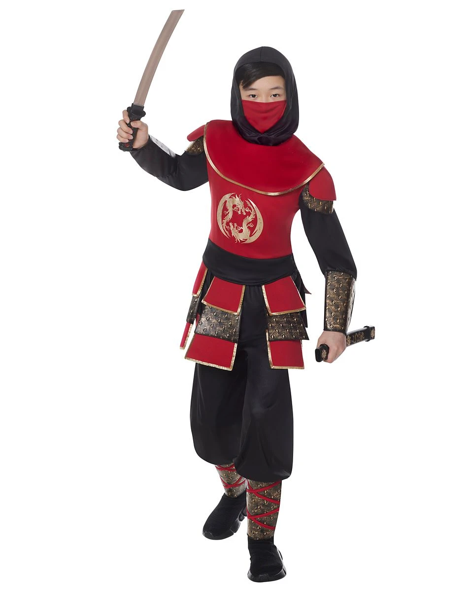 Spirit Halloween Kids Samurai Ninja Costume 3 Spirit Halloween Kids Samurai Ninja Costume