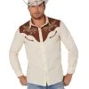 Spirit Halloween Adult Western Cowboy Shirt 1 Spirit Halloween Adult Western Cowboy Shirt -HALLOWEEN COSTUMES Sales 01543073 a