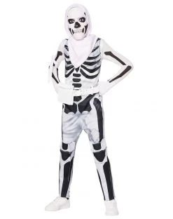 Spirit Halloween Youth Skull Trooper (Inverted) Costume – Fortnite