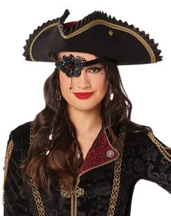 Spirit Halloween Adult Regal Rebels Pirate Jacket -HALLOWEEN COSTUMES Sales 01544956 c