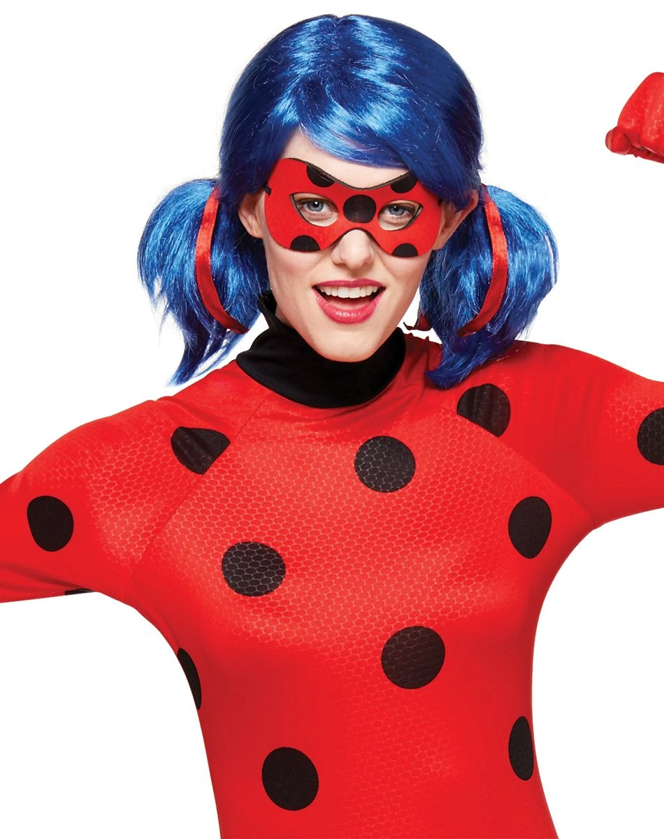 Spirit Halloween Adult Miraculous Ladybug Catsuit Costume 6 Spirit Halloween Adult Miraculous Ladybug Catsuit Costume - Image 4
