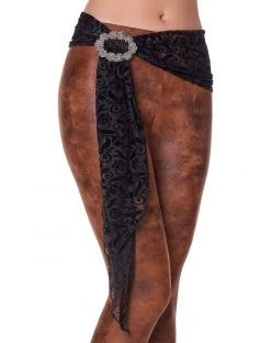 Spirit Halloween Adult Regal Rebels Pirate Leggings -HALLOWEEN COSTUMES Sales 01545722 c