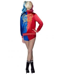 Spirit Halloween Adult Harley Quinn Jacket - Suicide Squad -HALLOWEEN COSTUMES Sales 01545912 b