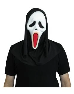 Spirit Halloween Light-Up Fade Ghost Face ® Full Mask - Scream