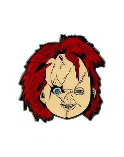 Spirit Halloween Chucky Iron-On Patch and Pin Set -HALLOWEEN COSTUMES Sales 01546613 b