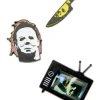 Spirit Halloween Michael Myers Pin Set - Halloween: The Curse of Michael Myers -HALLOWEEN COSTUMES Sales 01546621 a