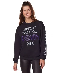 Spirit Halloween Support Your Local Coven Sweatshirt
