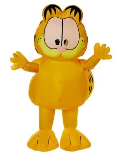Spirit Halloween Adult Garfield Inflatable Costume - Nickelodeon