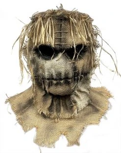 Spirit Halloween Scarecrow Burlap Full Mask