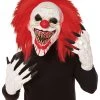 Spirit Halloween Crouchy the Clown Mask with Hands -HALLOWEEN COSTUMES Sales 01548072 a
