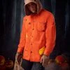 Spirit Halloween Sam Hooded Button-Up Shirt - Trick 'r Treat 1 Spirit Halloween Sam Hooded Button-Up Shirt - Trick 'r Treat -HALLOWEEN COSTUMES Sales 01548122 a