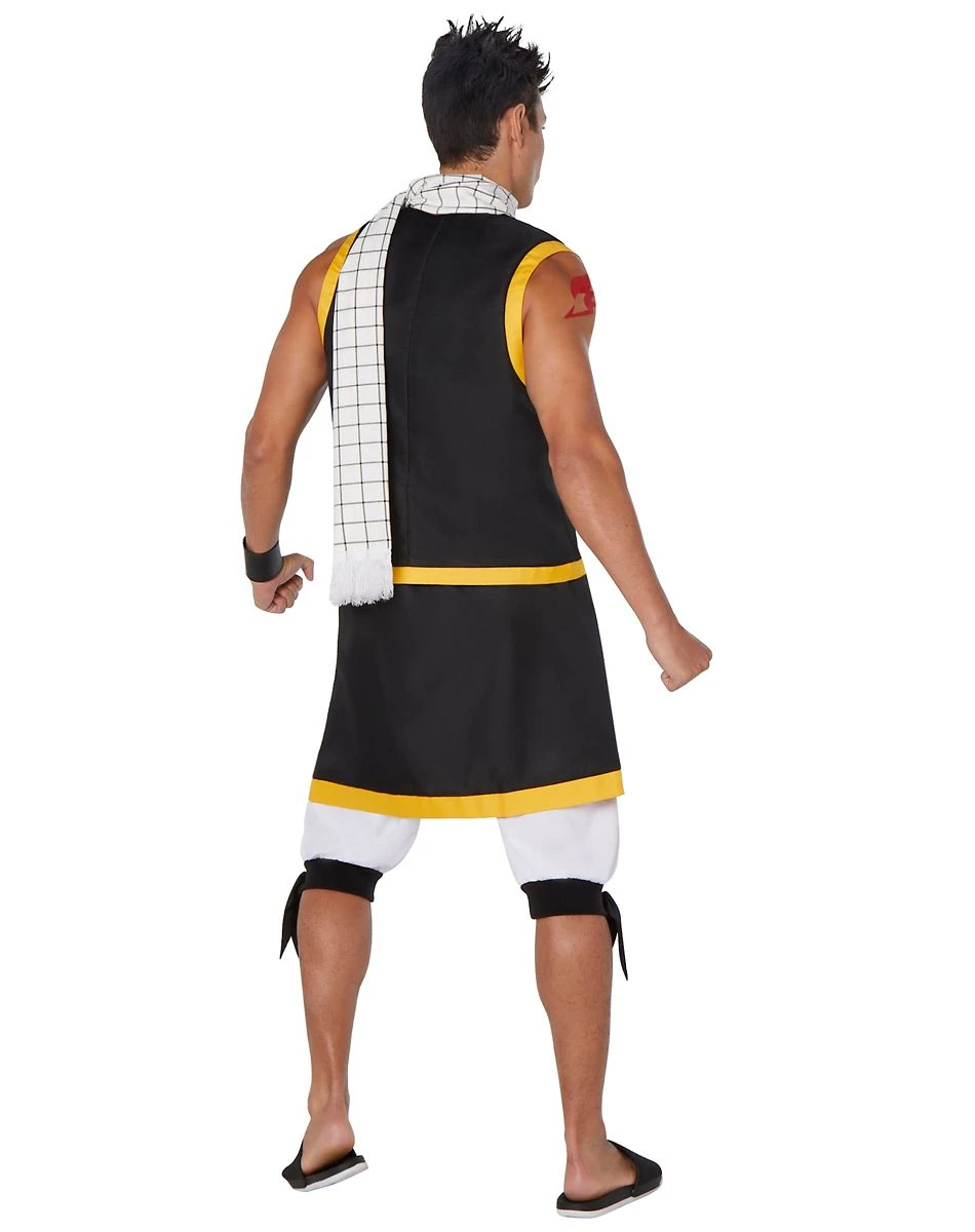 Spirit Halloween Adult Natsu Costume - Fairy Tail 4 Spirit Halloween Adult Natsu Costume - Fairy Tail - Image 2
