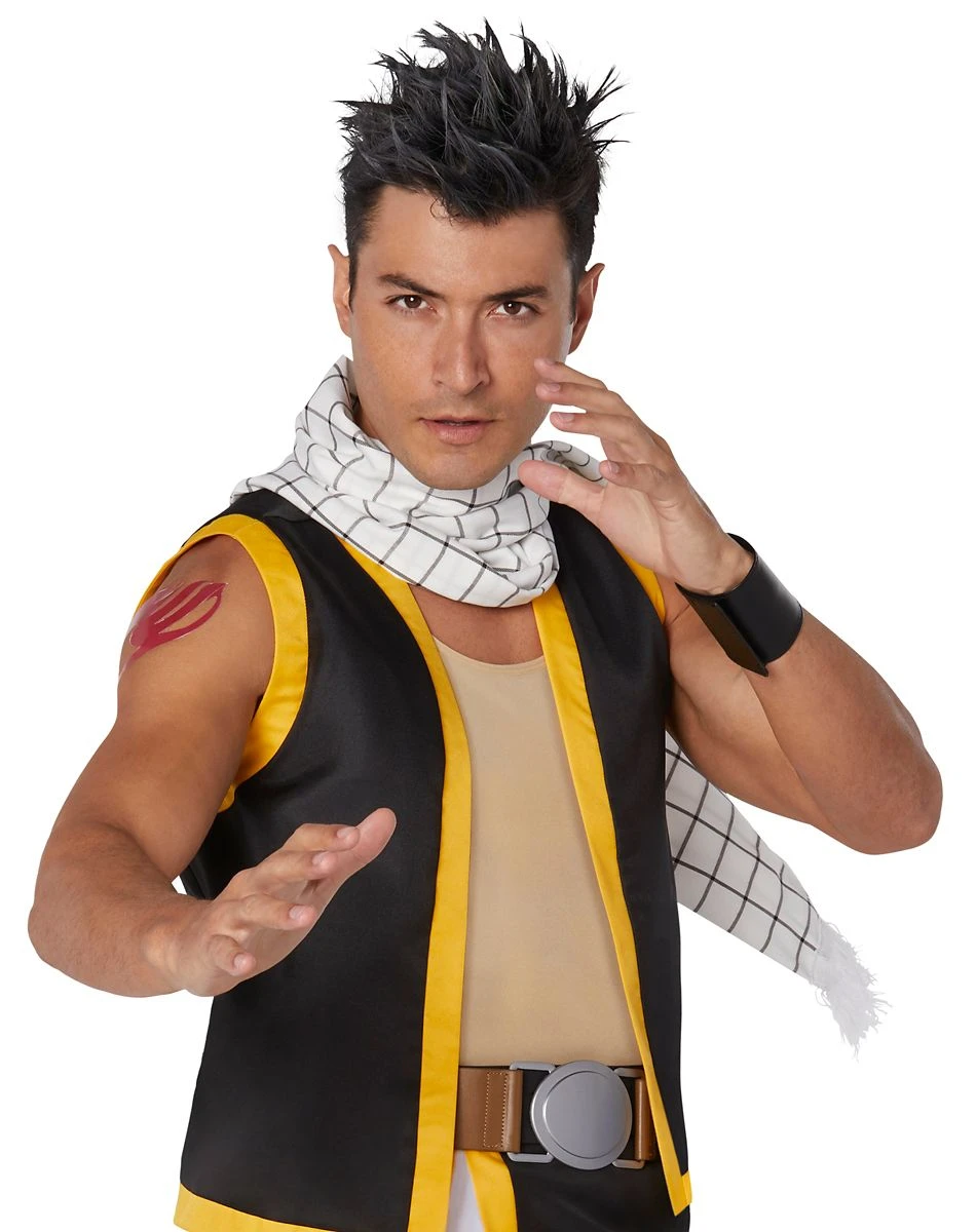 Spirit Halloween Adult Natsu Costume - Fairy Tail 5 Spirit Halloween Adult Natsu Costume - Fairy Tail - Image 3