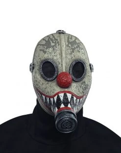 Spirit Halloween Clown Gas Half Mask
