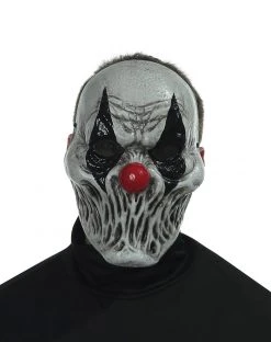 Spirit Halloween Silent Clown Half Mask