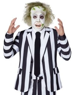 Spirit Halloween Beetlejuice Half Mask -HALLOWEEN COSTUMES Sales 01548593 c