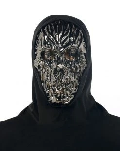 Spirit Halloween Metallic Ghoul Full Mask