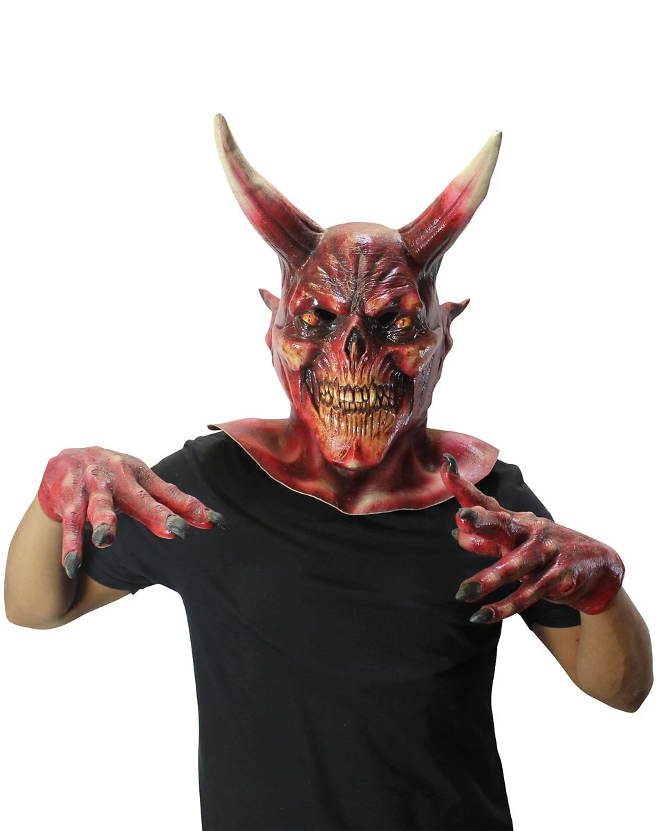 Spirit Halloween Devil Mask with Hands 3 Spirit Halloween Devil Mask with Hands
