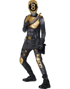 Spirit Halloween Youth 8-Ball (Gold) Costume - Fortnite