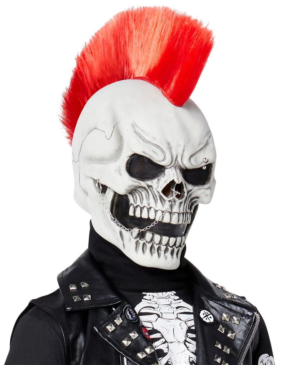 Spirit Halloween Kids Dark Rebel Punk Skeleton Costume 6 Spirit Halloween Kids Dark Rebel Punk Skeleton Costume - Image 4