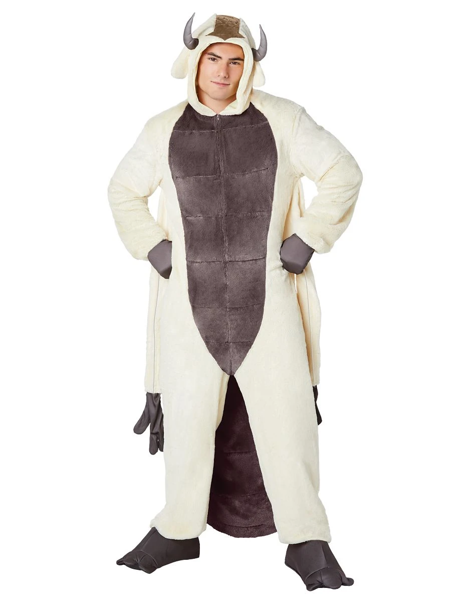 Spirit Halloween Adult Appa Union Suit - Avatar: The Last Airbender 3 Spirit Halloween Adult Appa Union Suit - Avatar: The Last Airbender