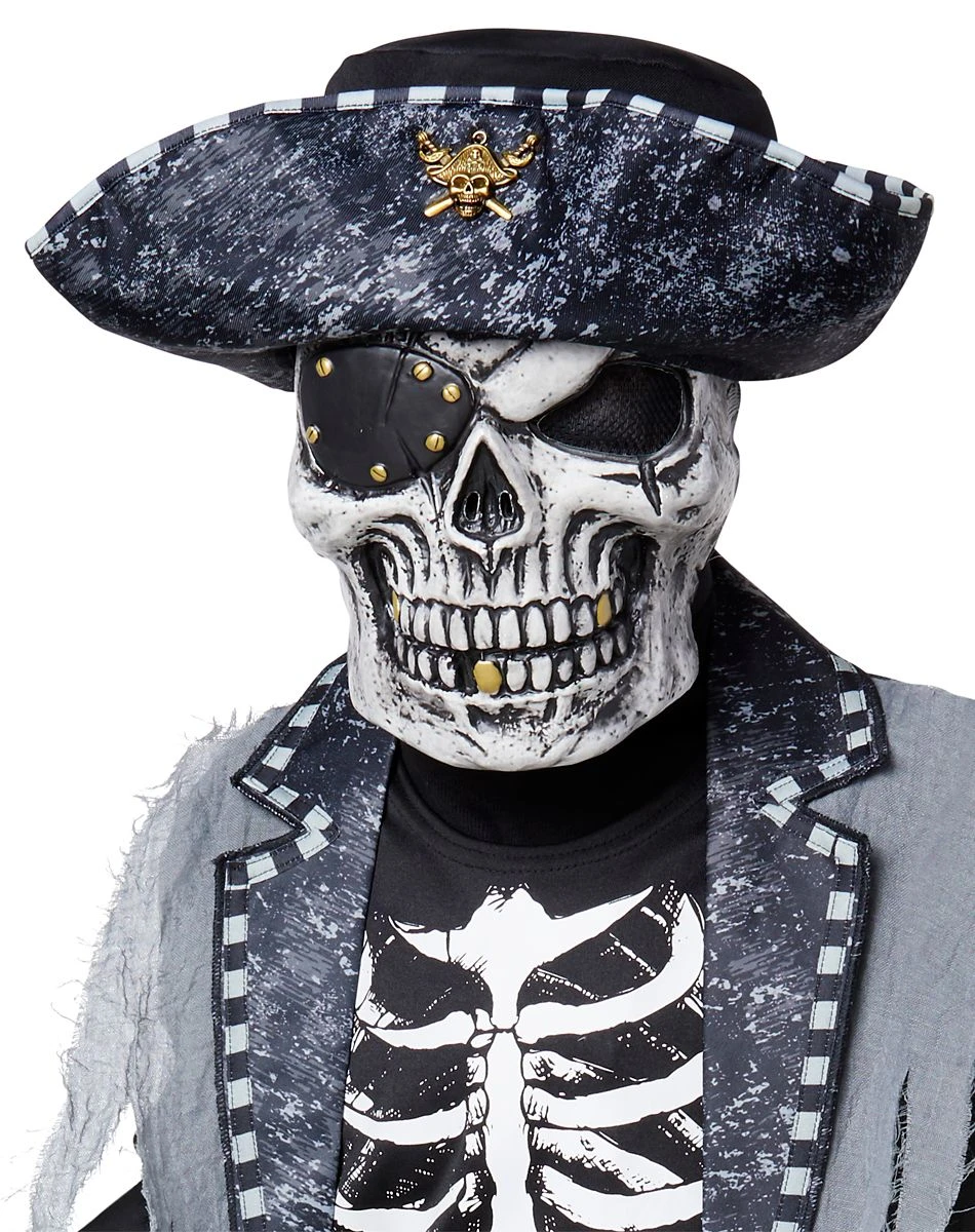 Spirit Halloween Kids Skeleton Pirate Costume 5 Spirit Halloween Kids Skeleton Pirate Costume - Image 3