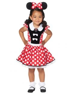 Spirit Halloween Toddler Minnie Mouse Red Dress Costume - Mickey and Friends