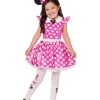 Spirit Halloween Toddler Minnie Mouse Dress Costume - Mickey and Friends -HALLOWEEN COSTUMES Sales 01553304 a