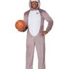 Spirit Halloween Adult Bugs Bunny Union Suit - Space Jam -HALLOWEEN COSTUMES Sales 01554518 a