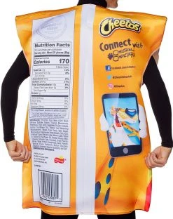 Spirit Halloween Adult Flamin' Hot Cheetos Bag Costume -HALLOWEEN COSTUMES Sales 01554591 c