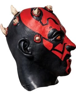 Spirit Halloween Darth Maul Full Mask - Star Wars -HALLOWEEN COSTUMES Sales 01556901 c