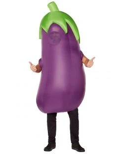 Spirit Halloween Adult Eggplant Inflatable Costume