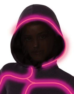 Spirit Halloween Kids Pink Light-Up EL Wire Stick Figure Costume 7 Spirit Halloween Kids Pink Light-Up EL Wire Stick Figure Costume -HALLOWEEN COSTUMES Sales 01558311 c
