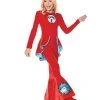 Spirit Halloween Kids Thing 1 and Thing 2 Bell Bottom Costume - Dr. Seuss -HALLOWEEN COSTUMES Sales 01559673 a