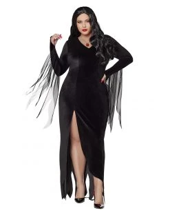 Spirit Halloween Adult Morticia Addams Costume - The Addams Family -HALLOWEEN COSTUMES Sales 01560846 a