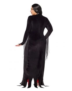 Spirit Halloween Adult Morticia Addams Costume - The Addams Family -HALLOWEEN COSTUMES Sales 01560846 b
