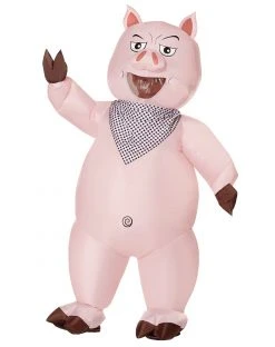 Spirit Halloween Kids Pig Inflatable Costume