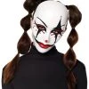 Spirit Halloween Scary Jester Half Mask 1 Spirit Halloween Scary Jester Half Mask -HALLOWEEN COSTUMES Sales 01561513 a