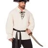 Spirit Halloween Pirate Shirt and Belt Plus Size Costume Kit -HALLOWEEN COSTUMES Sales 01562149 a