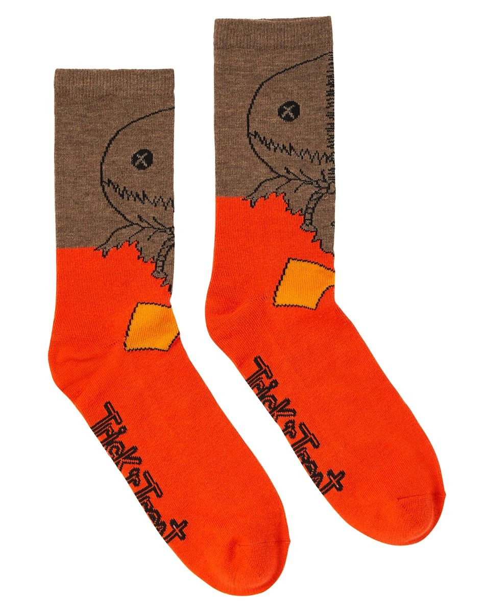 Spirit Halloween Trick 'r Treat Sam Crew Socks 3 Spirit Halloween Trick 'r Treat Sam Crew Socks