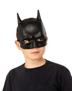 Spirit Halloween Kids Batman Half Mask - The Batman